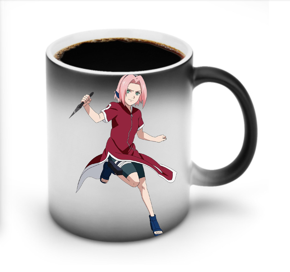 （画像用） NARUTO -ナルト- 春野サクラ Haruno Sakura 温度変色マグカップ