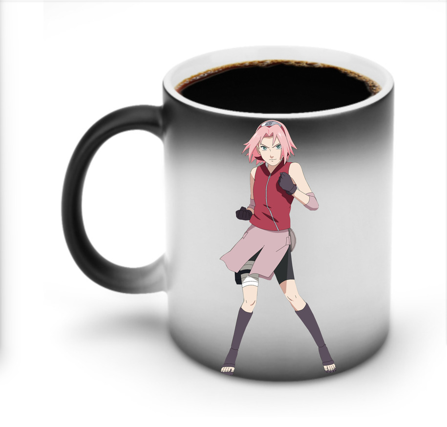 （画像用） NARUTO -ナルト- 春野サクラ Haruno Sakura 温度変色マグカップ
