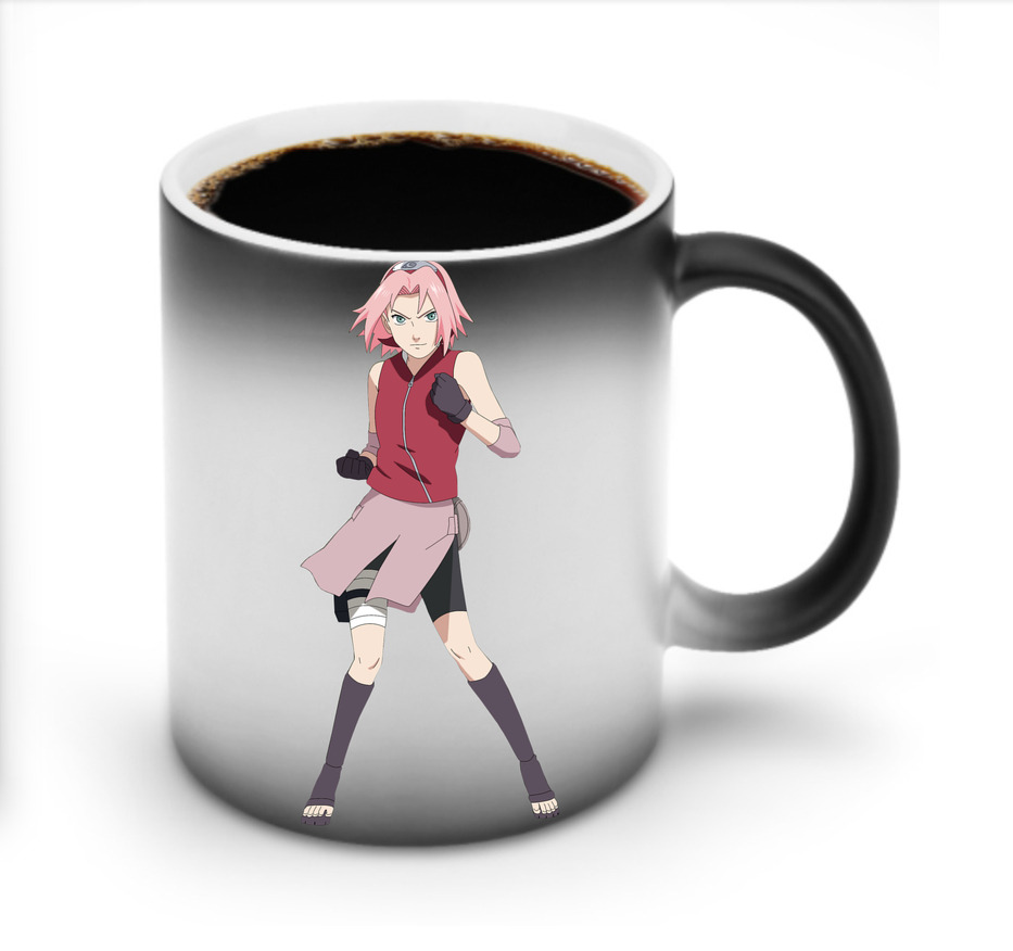 （画像用） NARUTO -ナルト- 春野サクラ Haruno Sakura 温度変色マグカップ