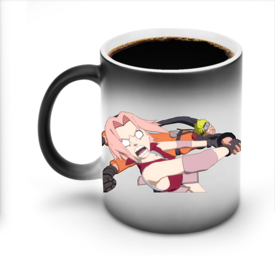 （画像用） NARUTO -ナルト- 春野サクラ Haruno Sakura 温度変色マグカップ