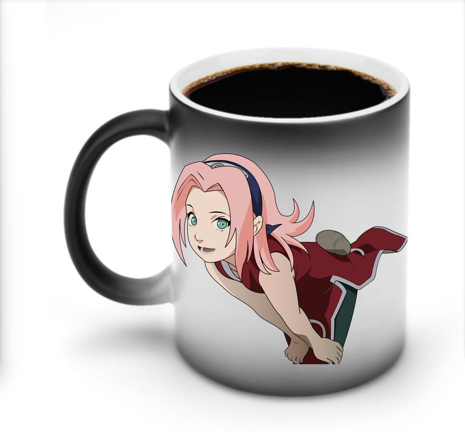 （画像用） NARUTO -ナルト- 春野サクラ Haruno Sakura 温度変色マグカップ
