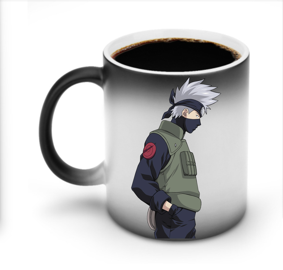 （画像用） NARUTO -ナルト- はたけ カカシ Hatake Kakashi 温度変色マグカップ