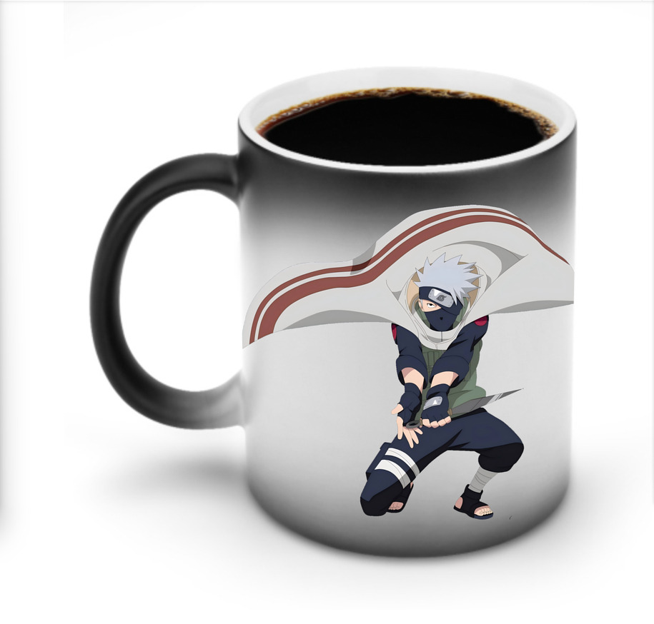 （画像用） NARUTO -ナルト- はたけ カカシ Hatake Kakashi 温度変色マグカップ
