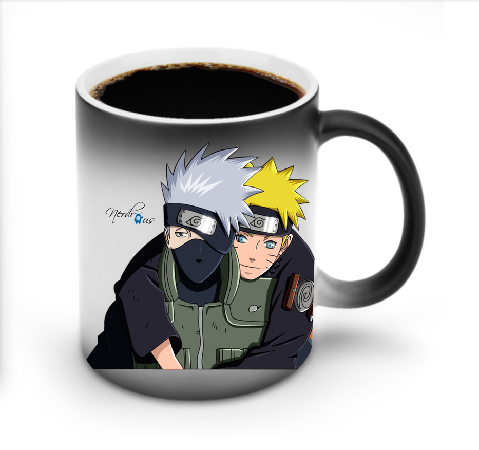 （画像用） NARUTO -ナルト- はたけ カカシ Hatake Kakashi 温度変色マグカップ