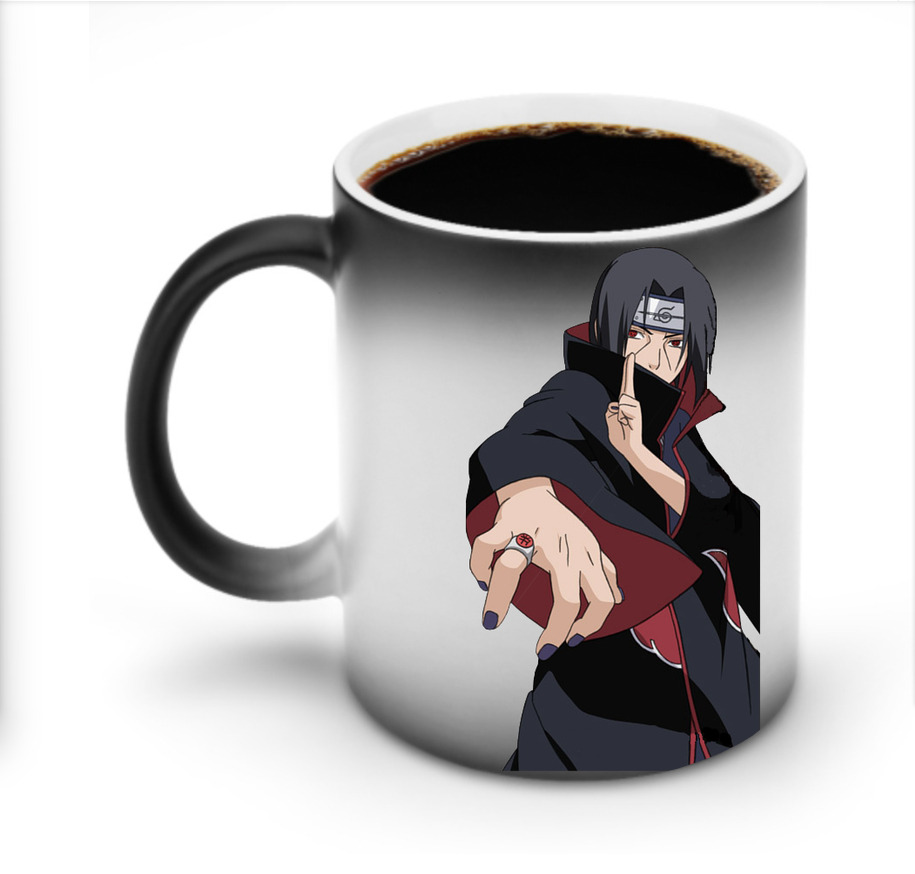 （画像用） NARUTO -ナルト- うちは イタチ Uchiha Itachi 温度変色マグカップ