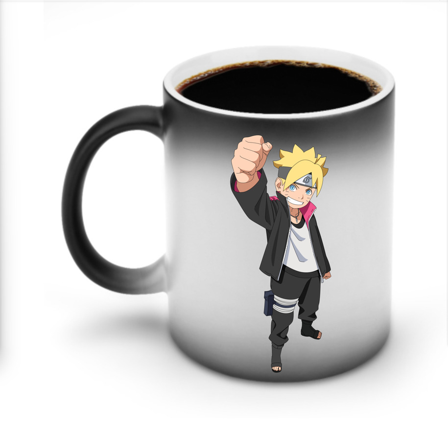 （画像用） NARUTO -ナルト- うずまき ボルト Uzumaki Boruto 温度変色マグカップ