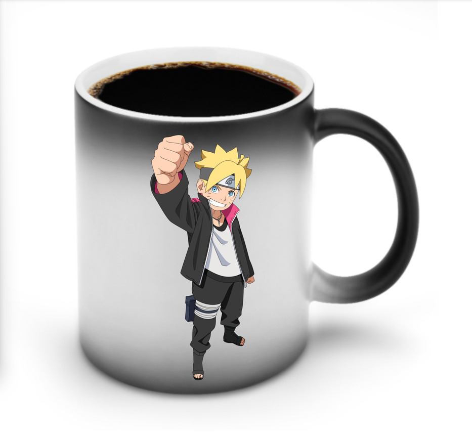 （画像用） NARUTO -ナルト- うずまき ボルト Uzumaki Boruto 温度変色マグカップ