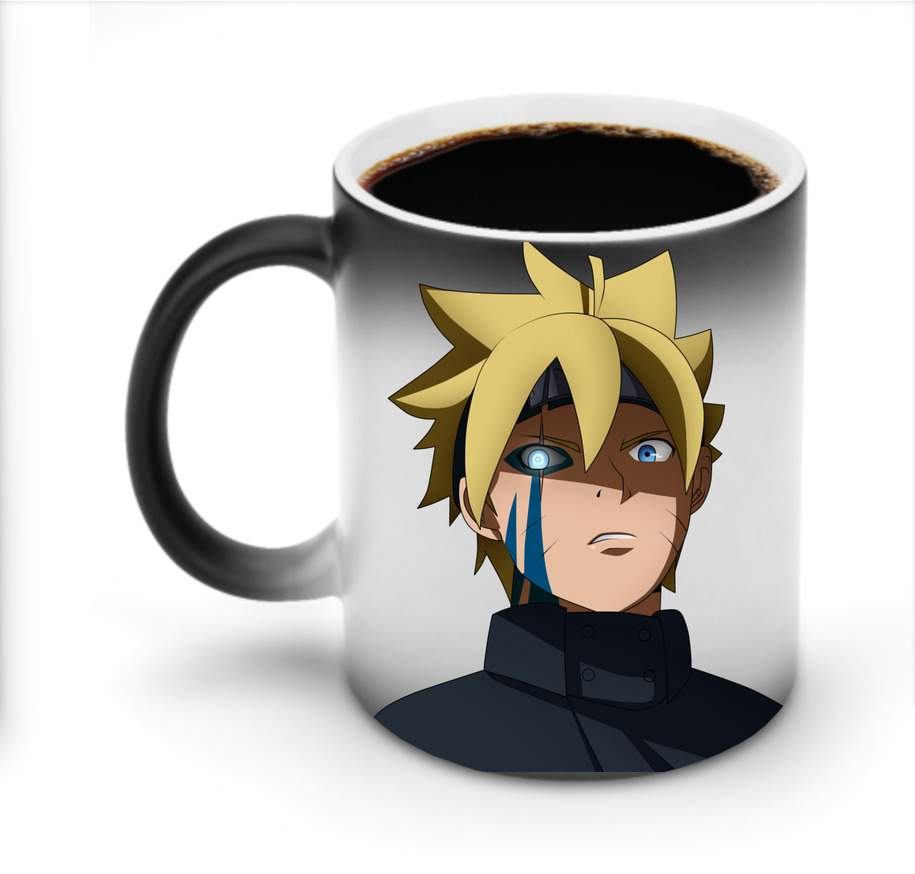 （画像用） NARUTO -ナルト- うずまき ボルト Uzumaki Boruto 温度変色マグカップ