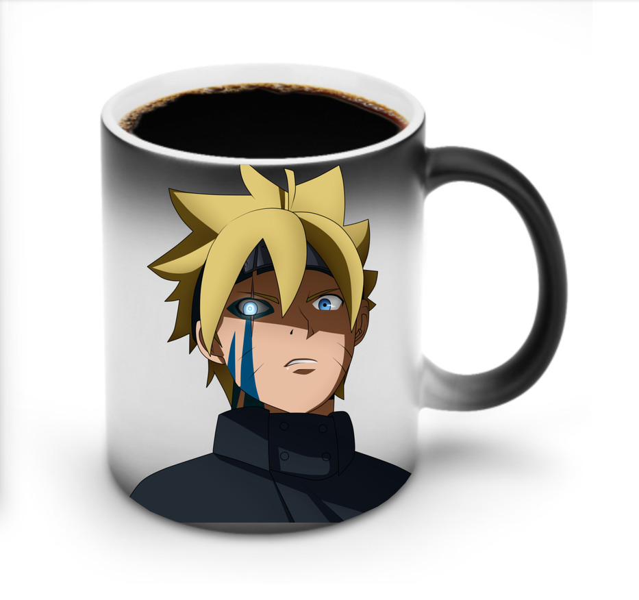 （画像用） NARUTO -ナルト- うずまき ボルト Uzumaki Boruto 温度変色マグカップ