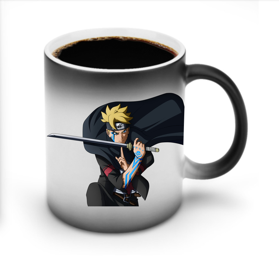 （画像用） NARUTO -ナルト- うずまき ボルト Uzumaki Boruto 温度変色マグカップ