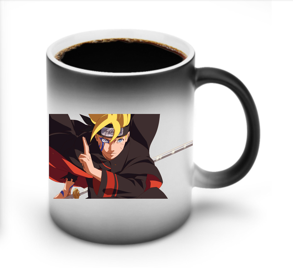 （画像用） NARUTO -ナルト- うずまき ボルト Uzumaki Boruto 温度変色マグカップ
