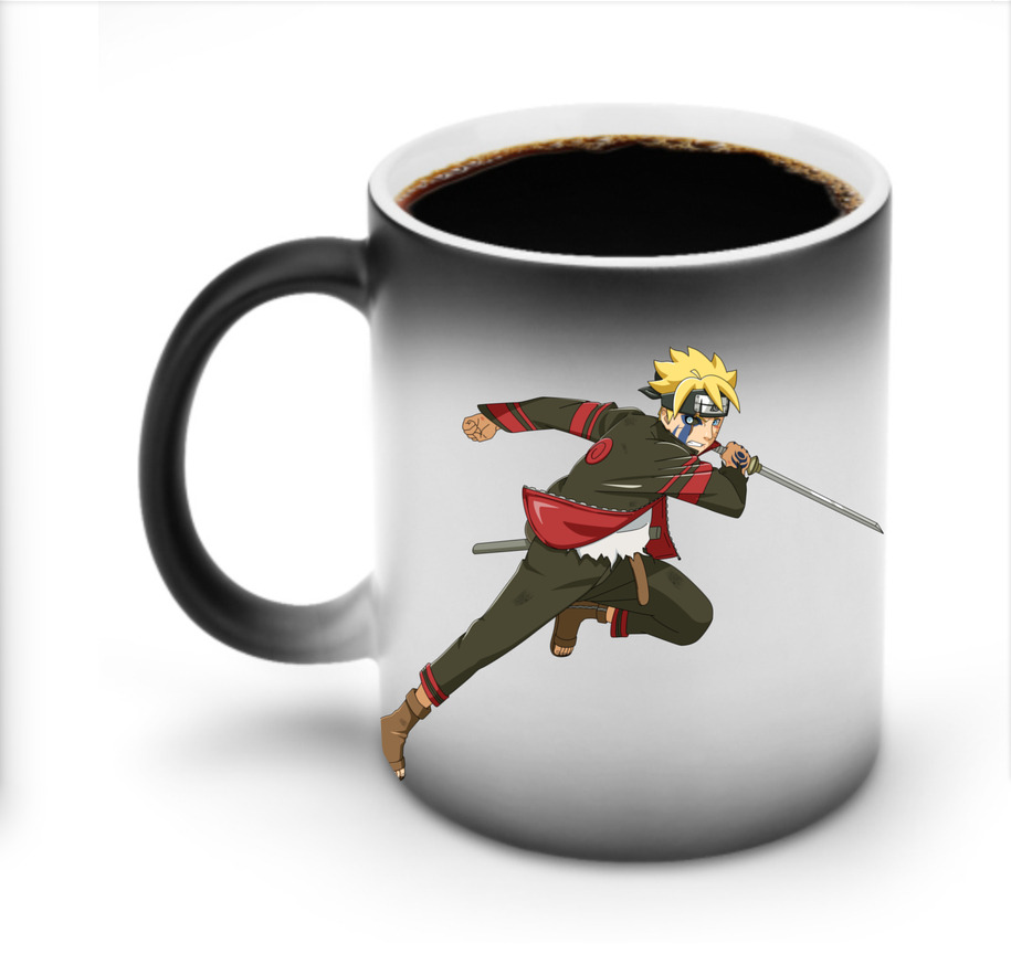 （画像用） NARUTO -ナルト- うずまき ボルト Uzumaki Boruto 温度変色マグカップ