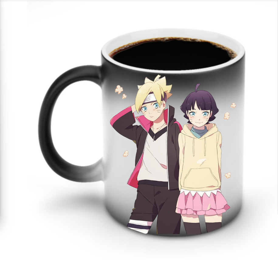 （画像用） NARUTO -ナルト- うずまき ボルト Uzumaki Boruto 温度変色マグカップ