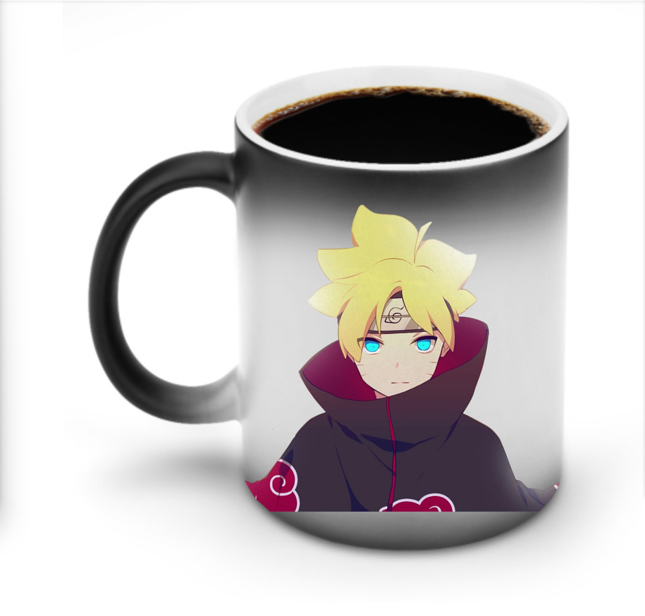 （画像用） NARUTO -ナルト- うずまき ボルト Uzumaki Boruto 温度変色マグカップ