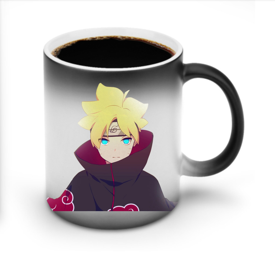 （画像用） NARUTO -ナルト- うずまき ボルト Uzumaki Boruto 温度変色マグカップ
