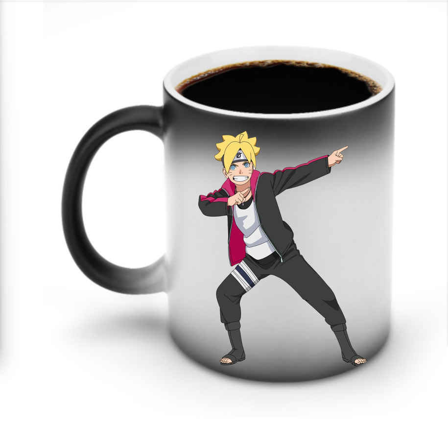 （画像用） NARUTO -ナルト- うずまき ボルト Uzumaki Boruto 温度変色マグカップ