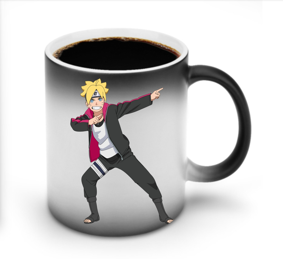 （画像用） NARUTO -ナルト- うずまき ボルト Uzumaki Boruto 温度変色マグカップ