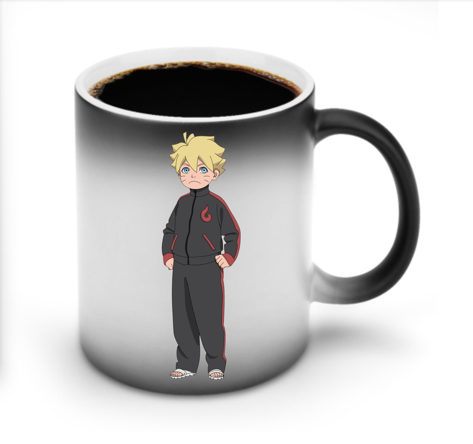 （画像用） NARUTO -ナルト- うずまき ボルト Uzumaki Boruto 温度変色マグカップ