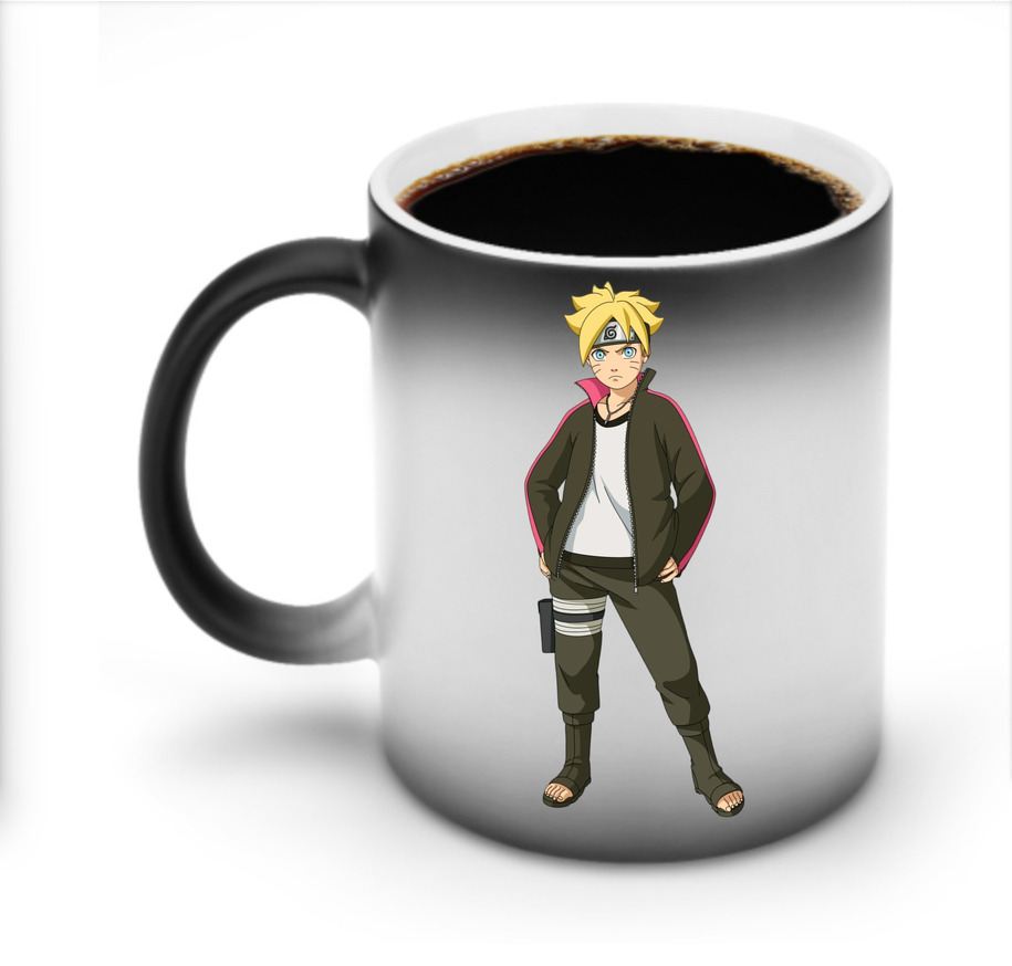（画像用） NARUTO -ナルト- うずまき ボルト Uzumaki Boruto 温度変色マグカップ