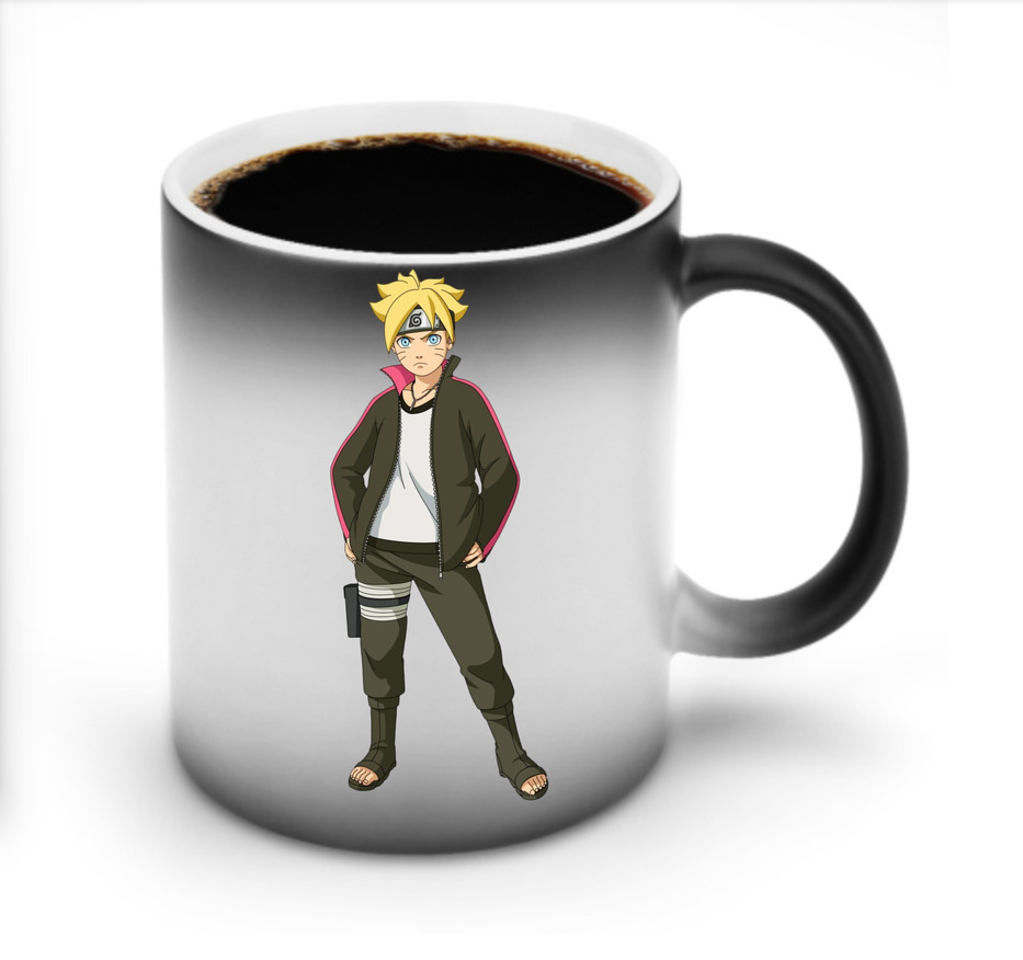 （画像用） NARUTO -ナルト- うずまき ボルト Uzumaki Boruto 温度変色マグカップ