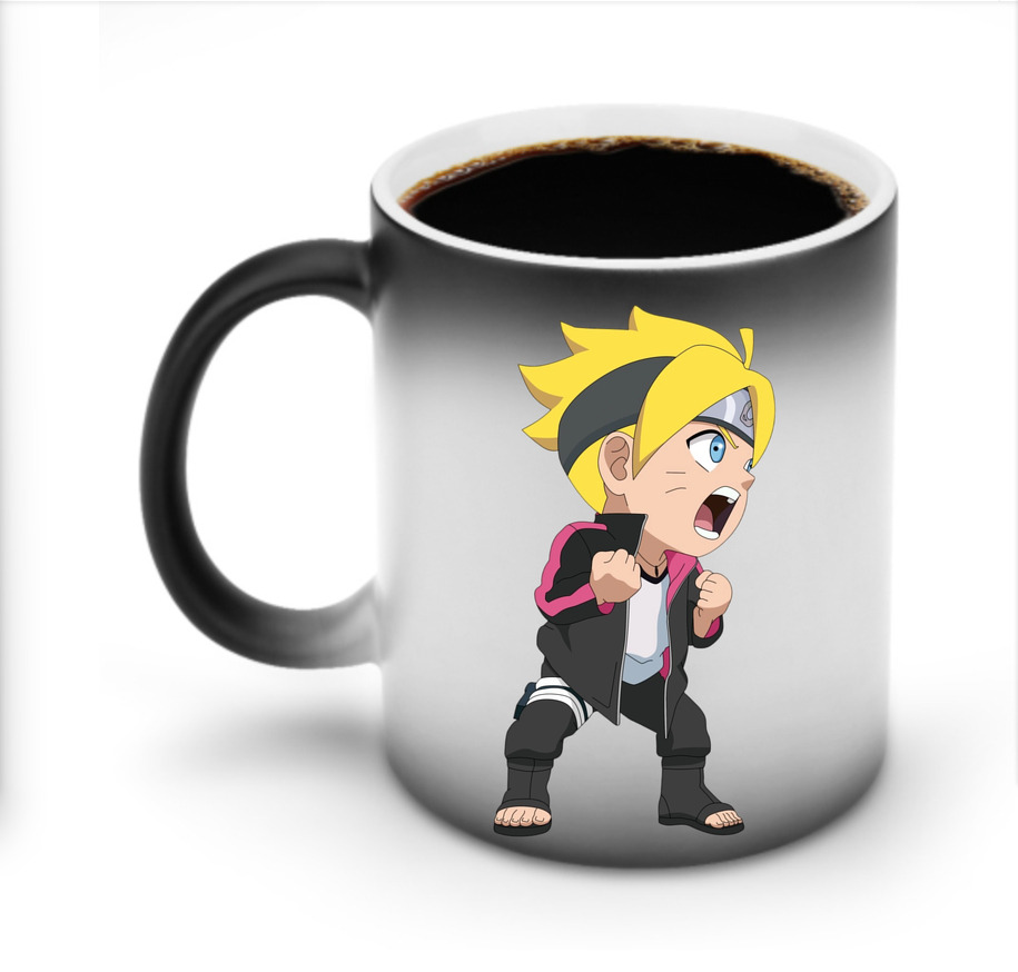 （画像用） NARUTO -ナルト- うずまき ボルト Uzumaki Boruto 温度変色マグカップ