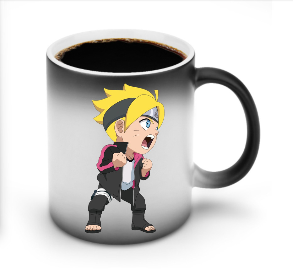 （画像用） NARUTO -ナルト- うずまき ボルト Uzumaki Boruto 温度変色マグカップ