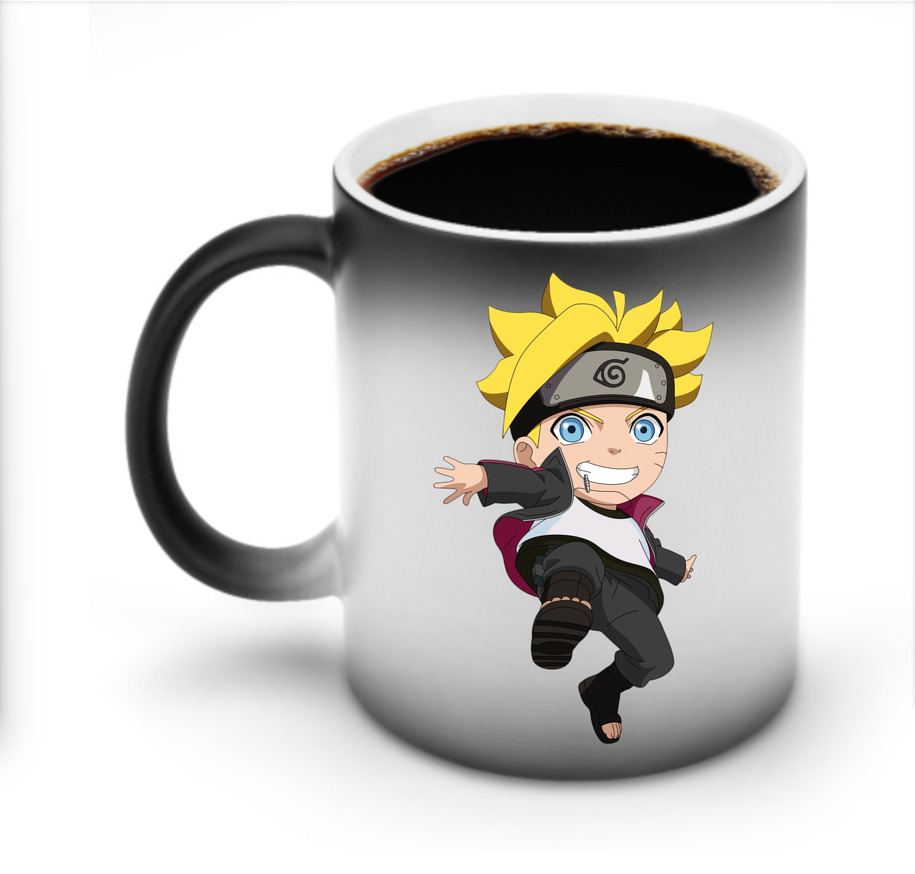 （画像用） NARUTO -ナルト- うずまき ボルト Uzumaki Boruto 温度変色マグカップ