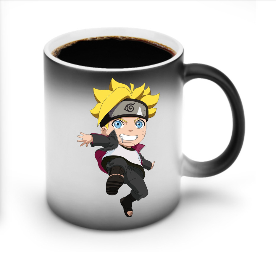 （画像用） NARUTO -ナルト- うずまき ボルト Uzumaki Boruto 温度変色マグカップ