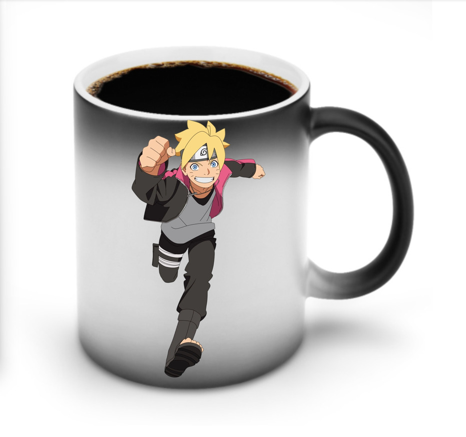 （画像用） NARUTO -ナルト- うずまき ボルト Uzumaki Boruto 温度変色マグカップ