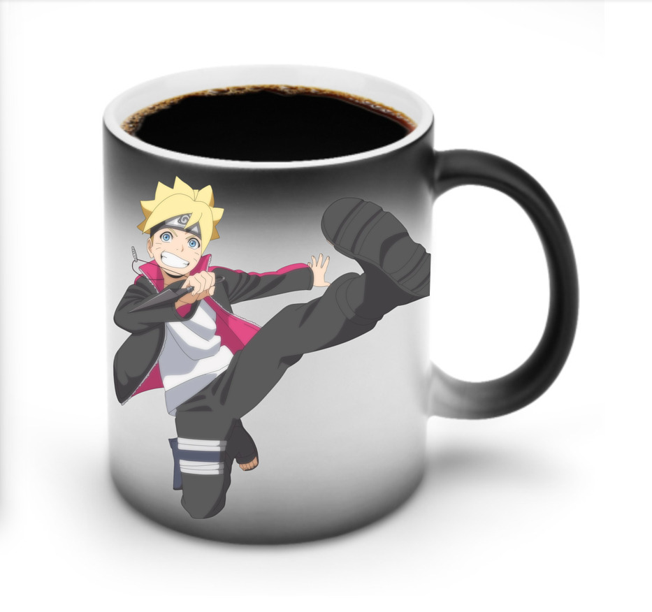 （画像用） NARUTO -ナルト- うずまき ボルト Uzumaki Boruto 温度変色マグカップ