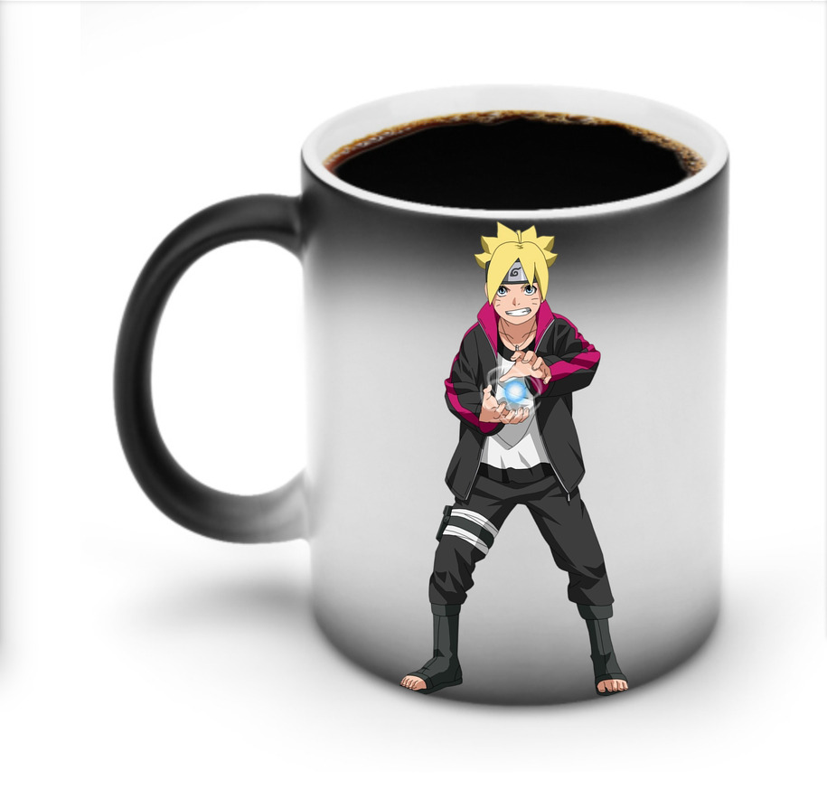 （画像用） NARUTO -ナルト- うずまき ボルト Uzumaki Boruto 温度変色マグカップ