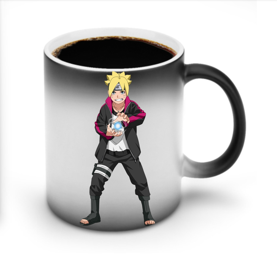 （画像用） NARUTO -ナルト- うずまき ボルト Uzumaki Boruto 温度変色マグカップ