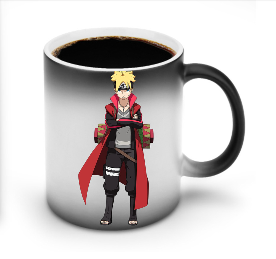 （画像用） NARUTO -ナルト- うずまき ボルト Uzumaki Boruto 温度変色マグカップ