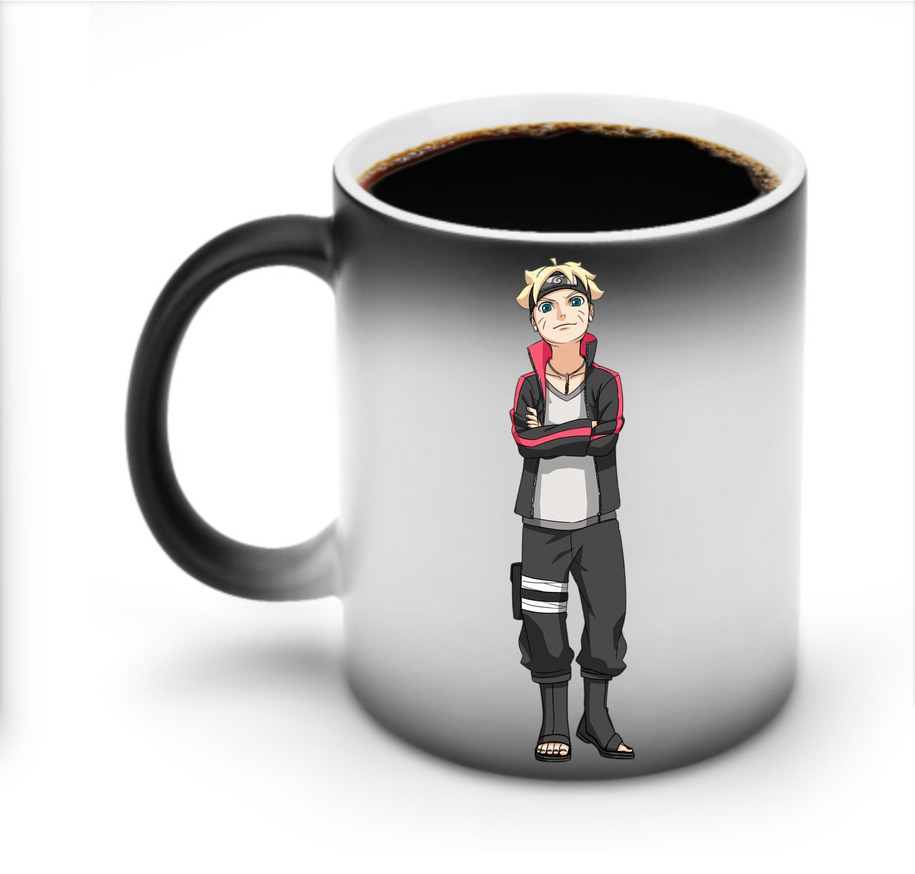 （画像用） NARUTO -ナルト- うずまき ボルト Uzumaki Boruto 温度変色マグカップ