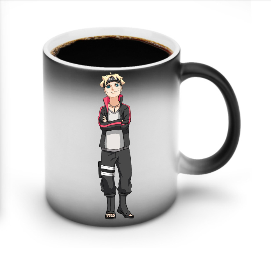 （画像用） NARUTO -ナルト- うずまき ボルト Uzumaki Boruto 温度変色マグカップ