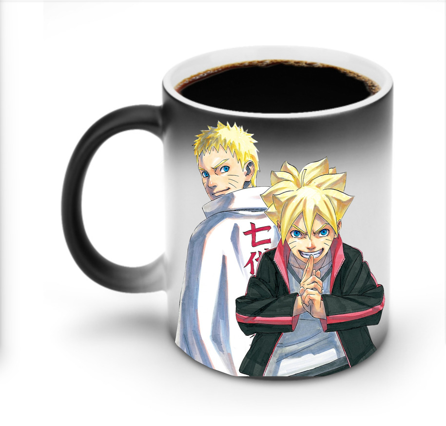 （画像用） NARUTO -ナルト- うずまき ボルト Uzumaki Boruto 温度変色マグカップ