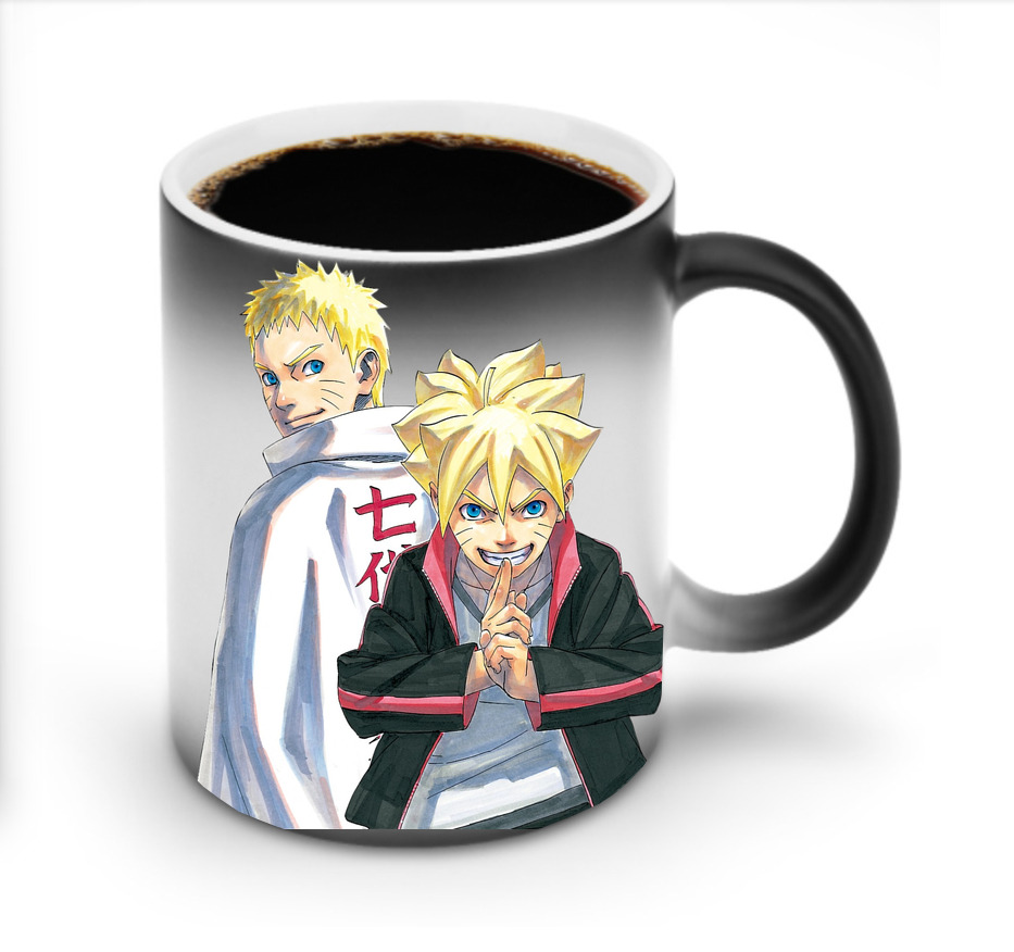 （画像用） NARUTO -ナルト- うずまき ボルト Uzumaki Boruto 温度変色マグカップ