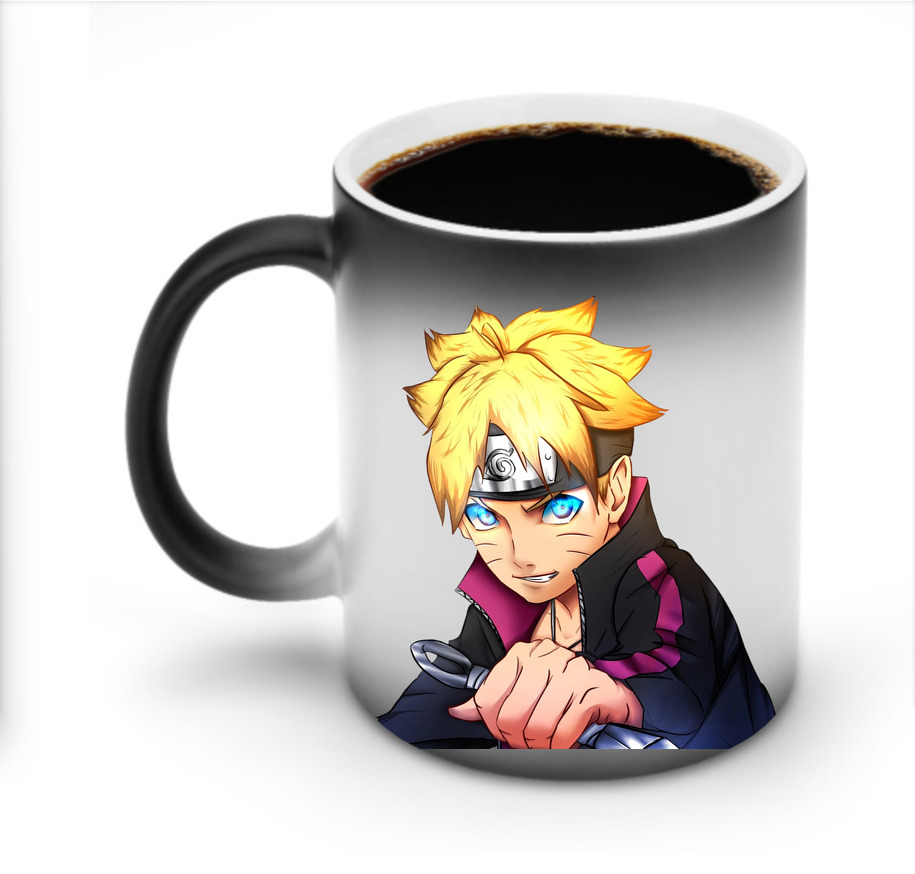 （画像用） NARUTO -ナルト- うずまき ボルト Uzumaki Boruto 温度変色マグカップ