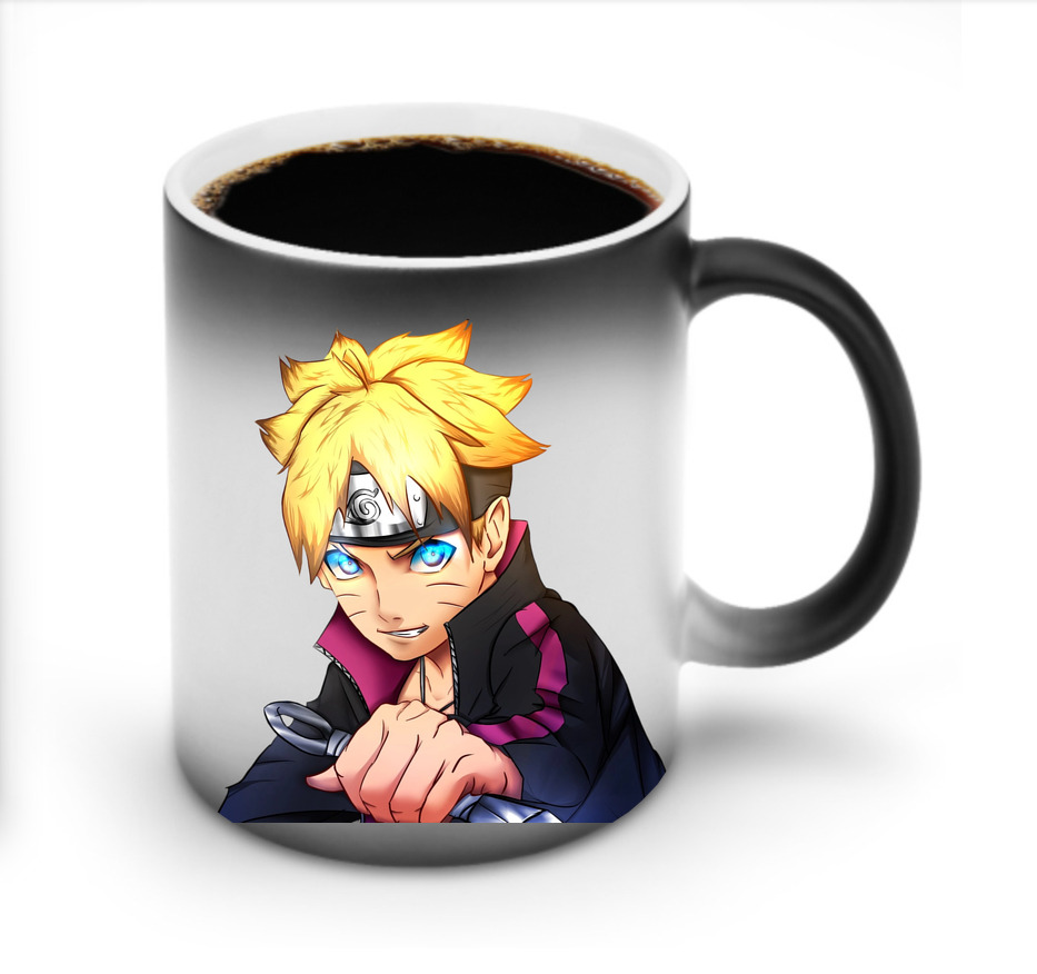 （画像用） NARUTO -ナルト- うずまき ボルト Uzumaki Boruto 温度変色マグカップ