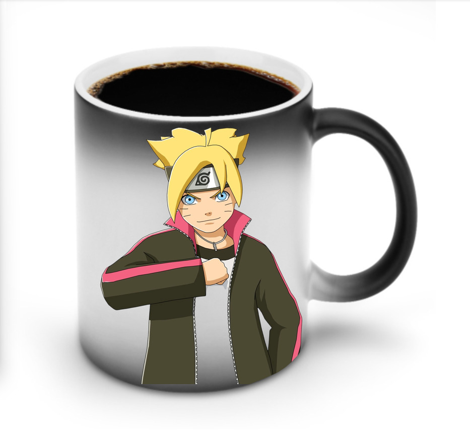 （画像用） NARUTO -ナルト- うずまき ボルト Uzumaki Boruto 温度変色マグカップ