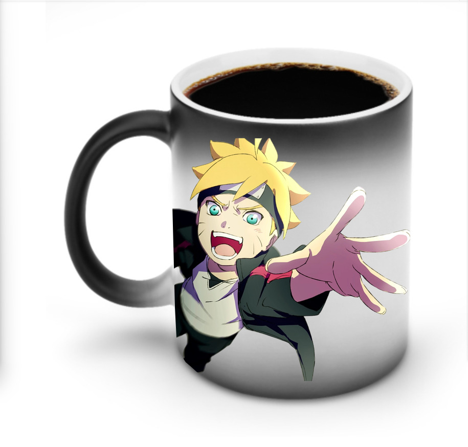 （画像用） NARUTO -ナルト- うずまき ボルト Uzumaki Boruto 温度変色マグカップ