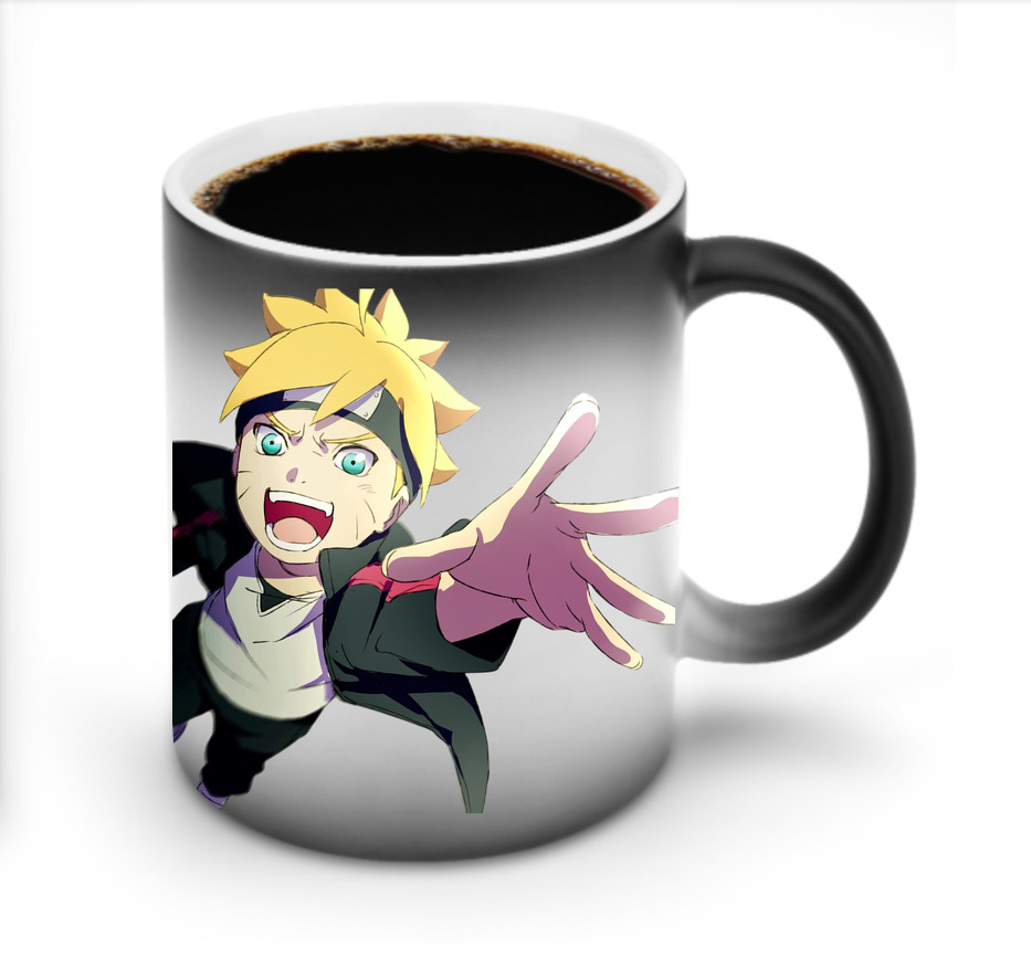 （画像用） NARUTO -ナルト- うずまき ボルト Uzumaki Boruto 温度変色マグカップ