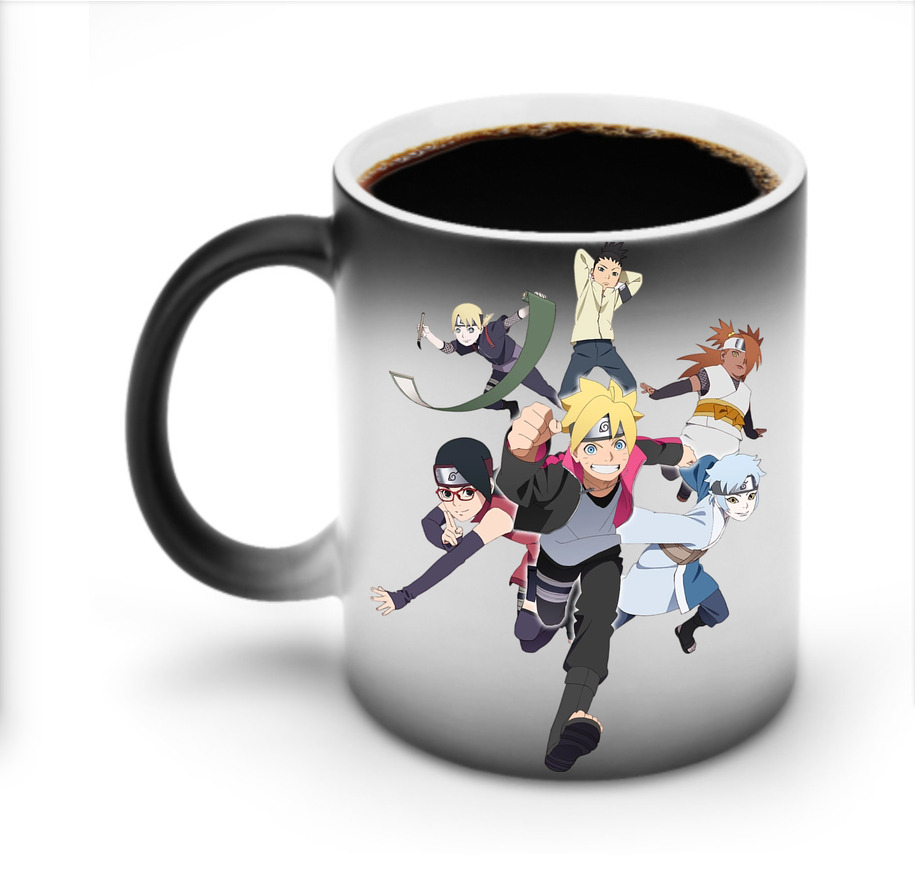 （画像用） NARUTO -ナルト- うずまき ボルト Uzumaki Boruto 温度変色マグカップ