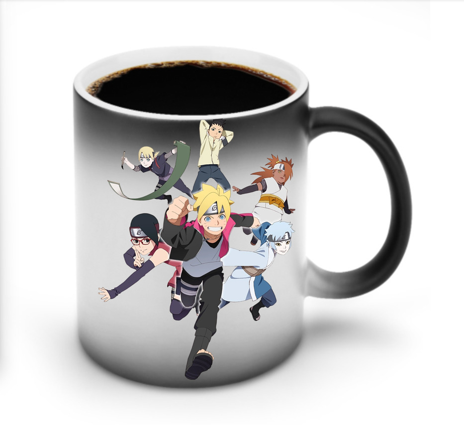 （画像用） NARUTO -ナルト- うずまき ボルト Uzumaki Boruto 温度変色マグカップ