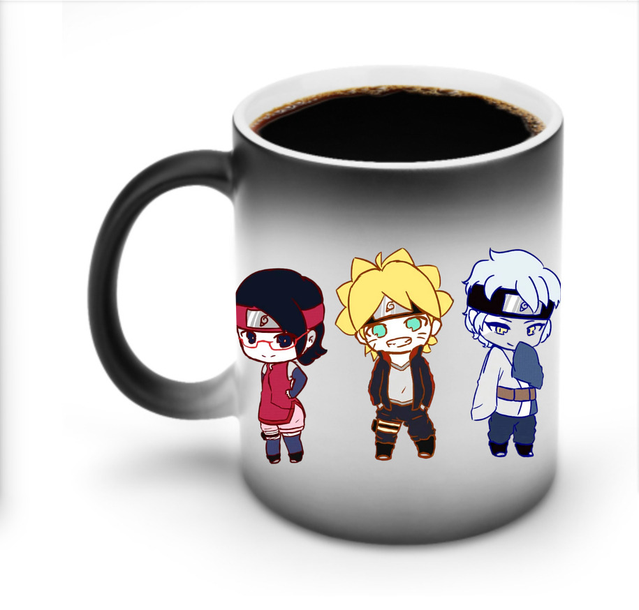 （画像用） NARUTO -ナルト- うずまき ボルト Uzumaki Boruto 温度変色マグカップ