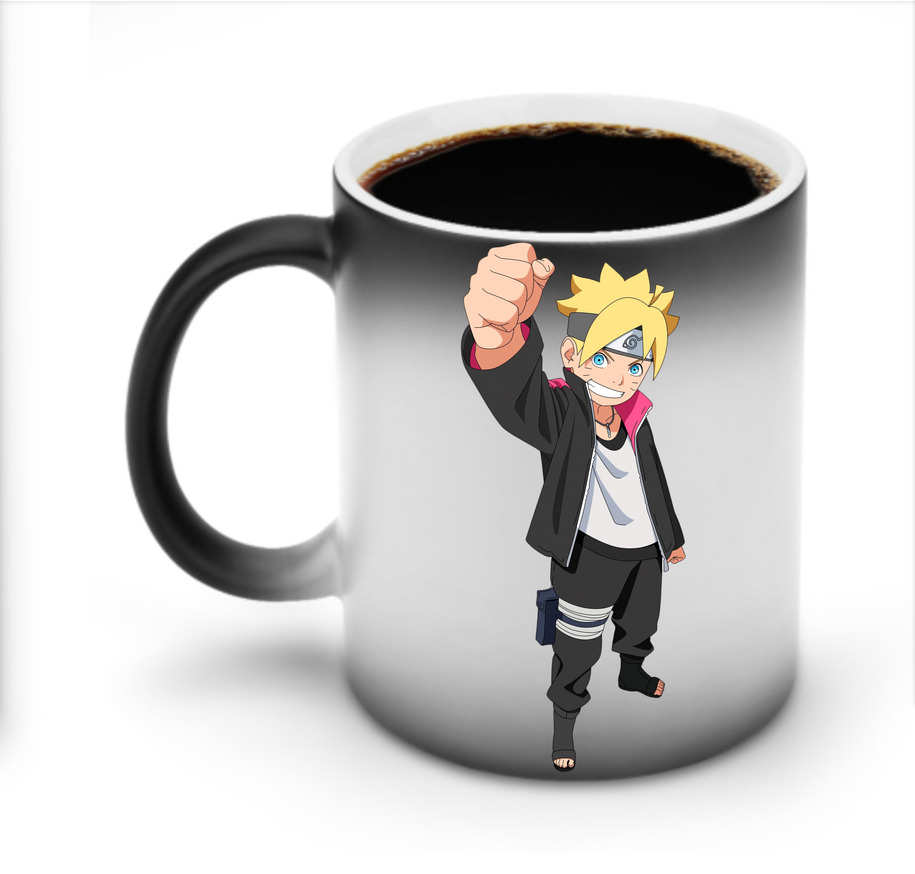 （画像用） NARUTO -ナルト- うずまき ボルト Uzumaki Boruto 温度変色マグカップ