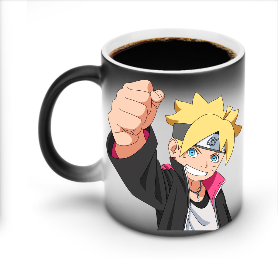 （画像用） NARUTO -ナルト- うずまき ボルト Uzumaki Boruto 温度変色マグカップ