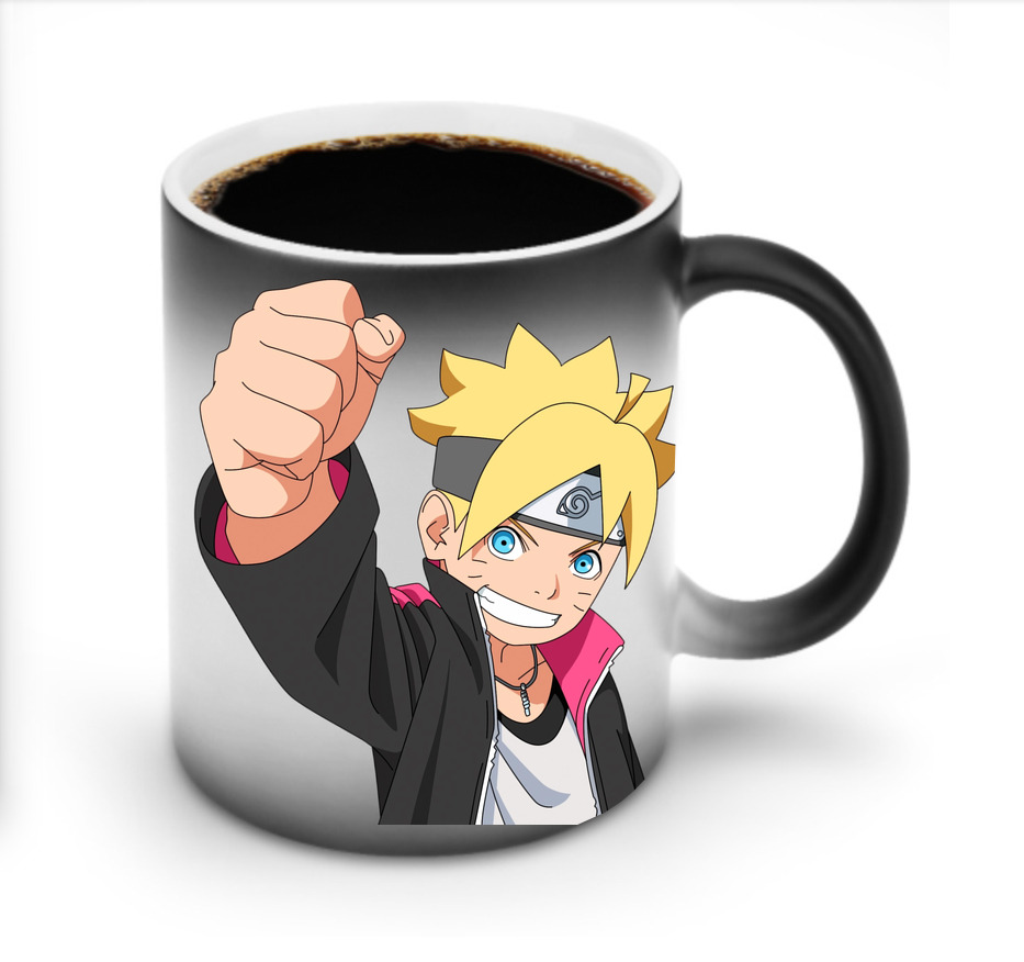 （画像用） NARUTO -ナルト- うずまき ボルト Uzumaki Boruto 温度変色マグカップ
