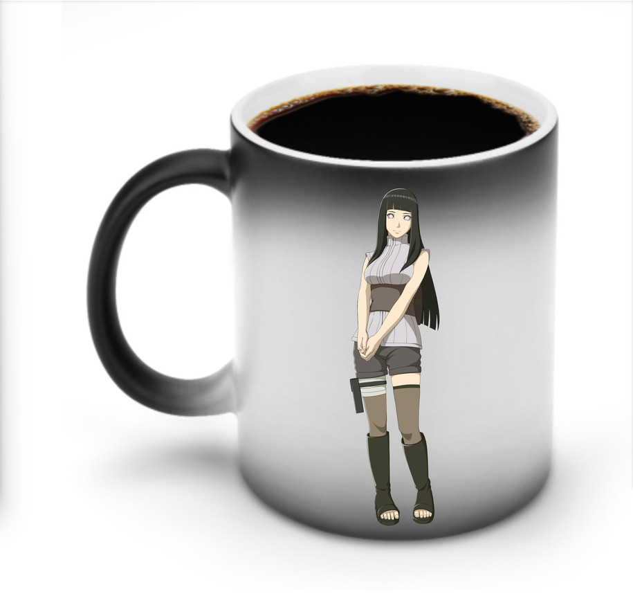 （画像用） NARUTO -ナルト- 日向ヒナタ Hyūga Hinata 温度変色マグカップ