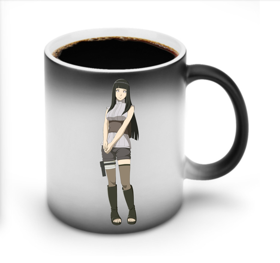 （画像用） NARUTO -ナルト- 日向ヒナタ Hyūga Hinata 温度変色マグカップ